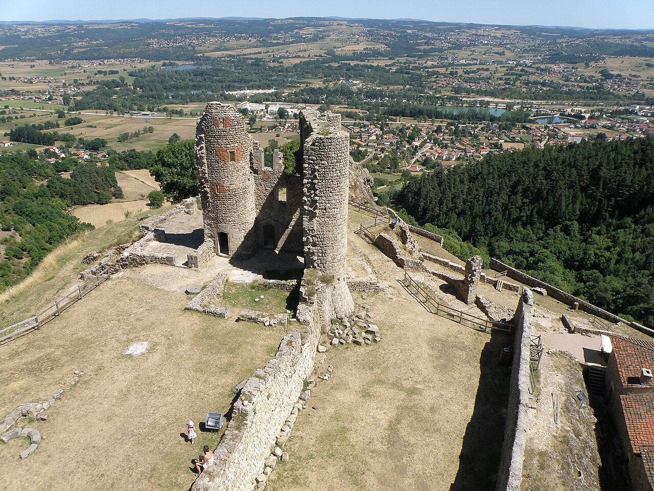 Château de Rochebaron à Bas-en-Basset