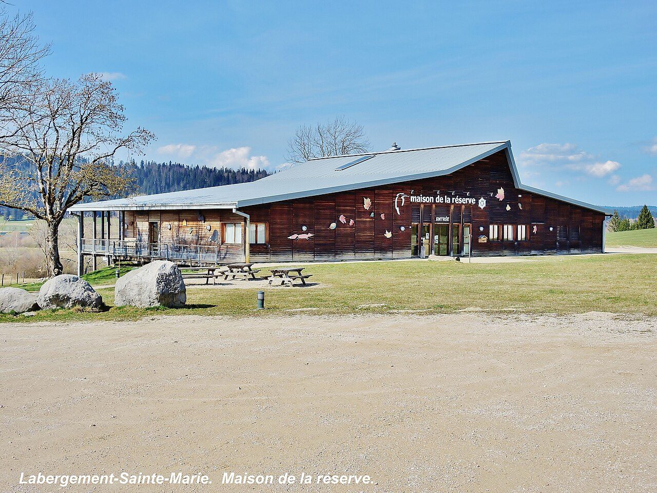 Maison de la Réserve à Labergement-Sainte-Marie
