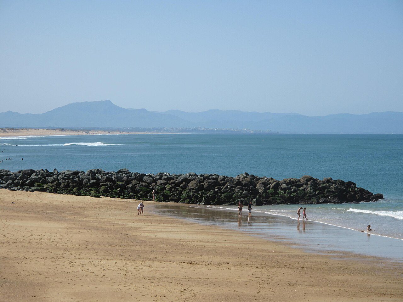 Plage du Prévent à Capbreton