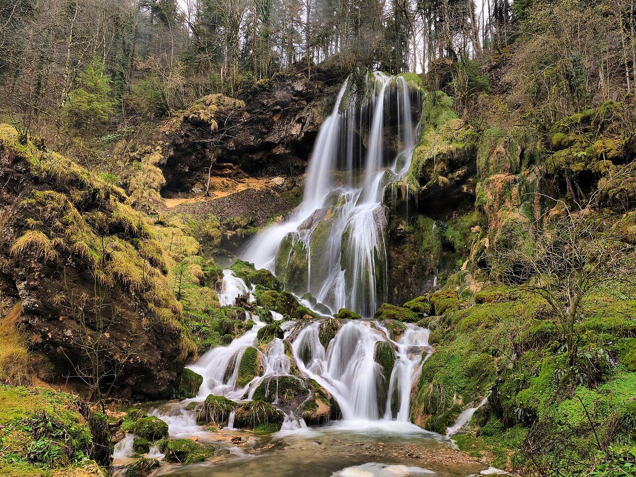 Cascade du Moulin de Vermondans à Plaimbois-Vennes