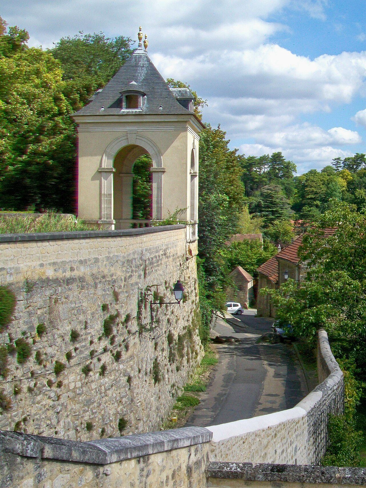 Jardins du château d'Auvers-sur-Oise à Auvers-sur-Oise