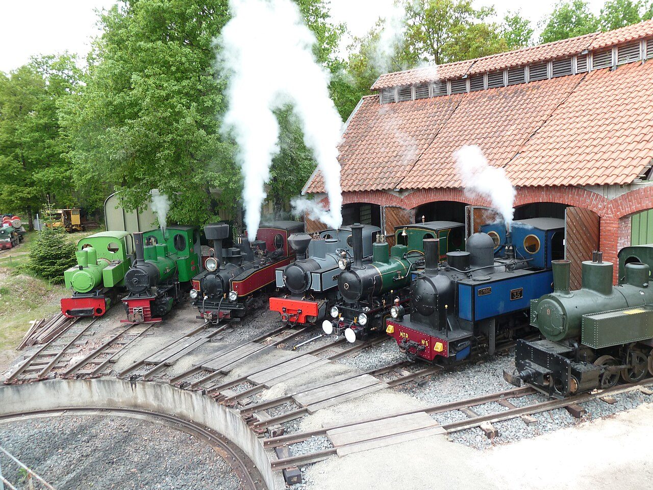 Train à vapeur de Rillé