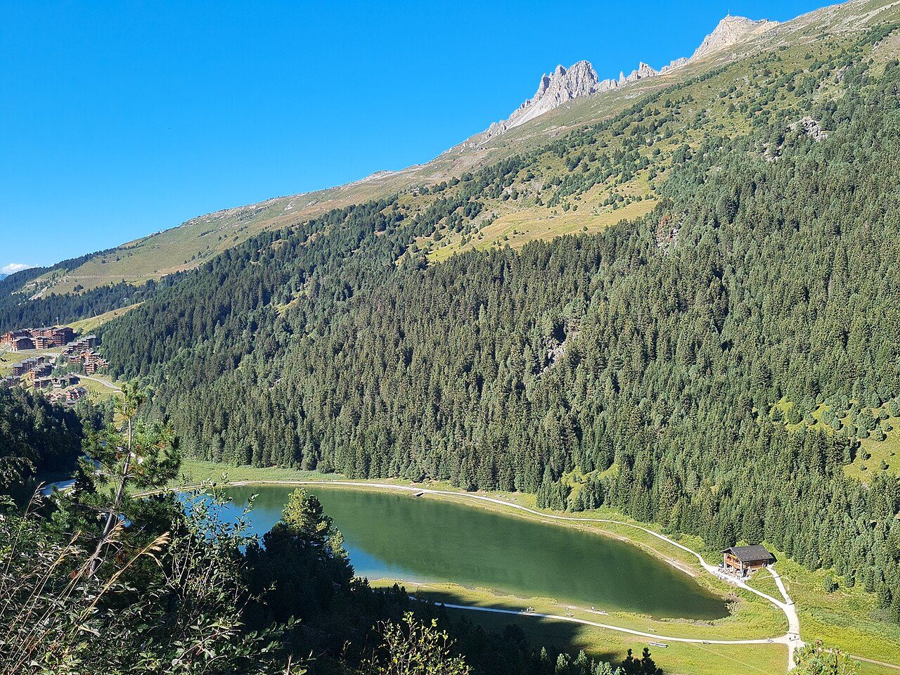 Lac de Tueda à Les Allues