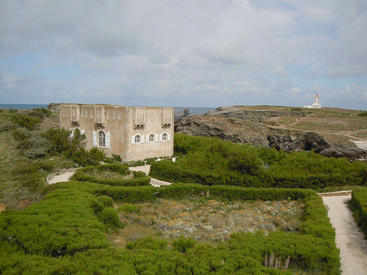 Les jardins de Sarah Bernhardt à Sauzon