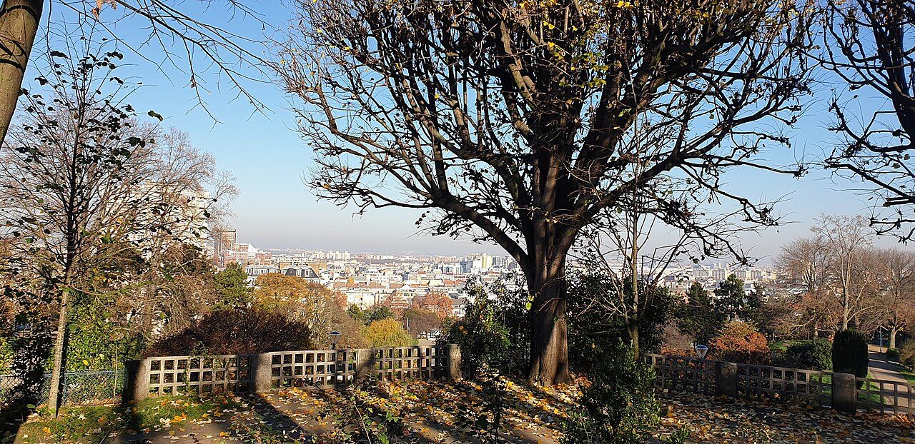 Parc de la Butte du Chapeau Rouge à Paris