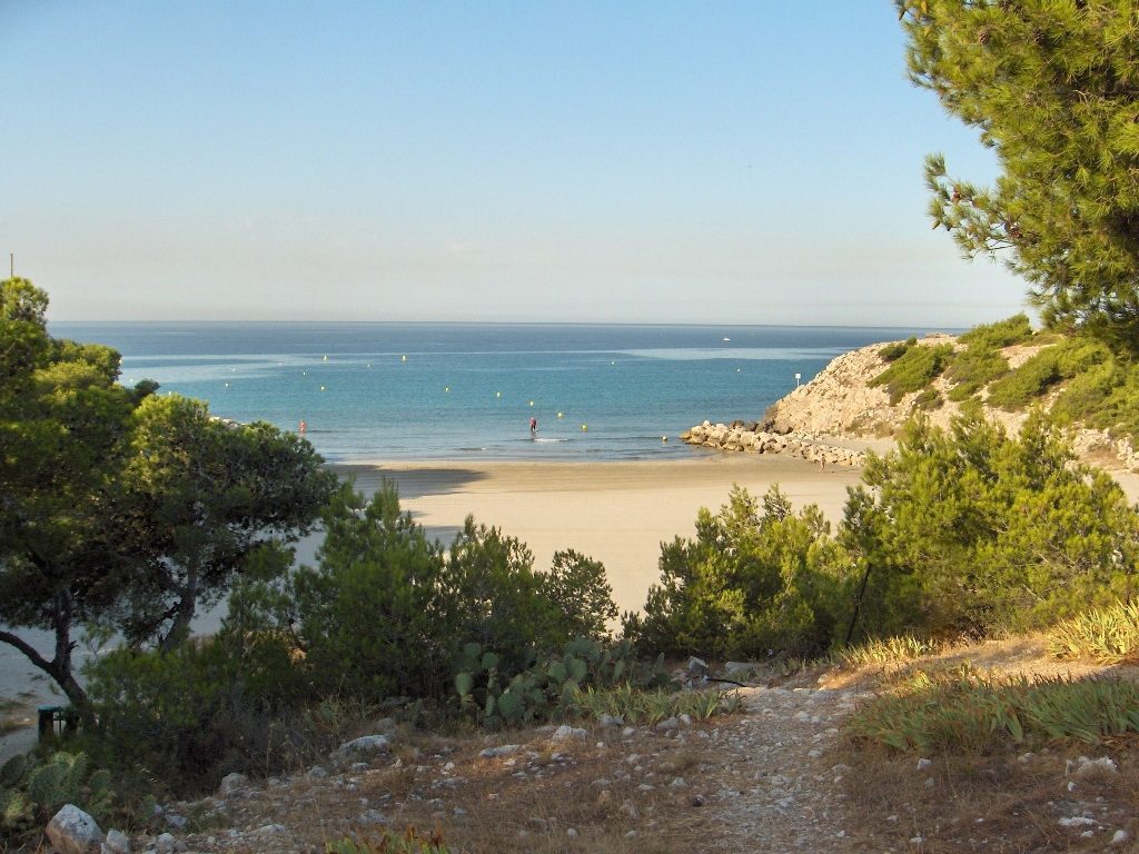 Plage de La Saulce à Martigues