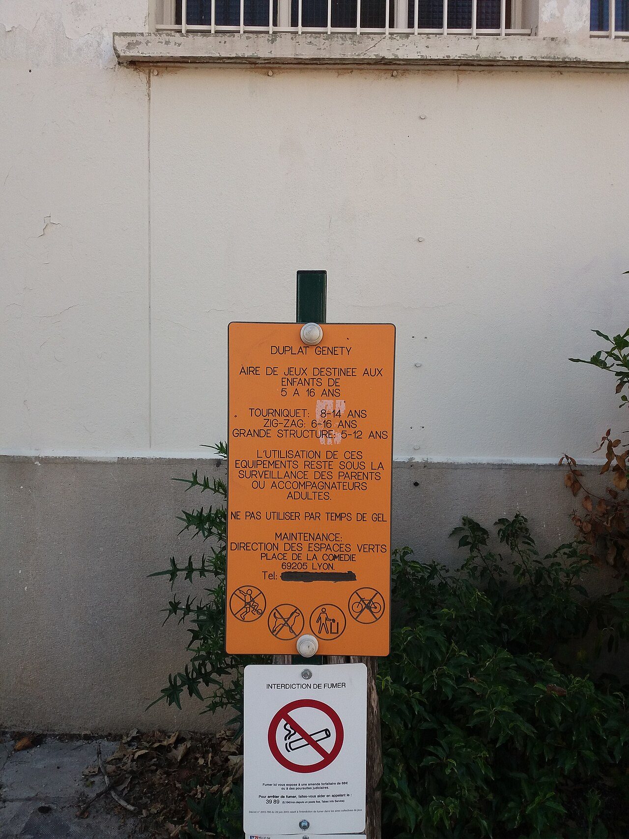 Jardin Duplat à Lyon 1er Arrondissement