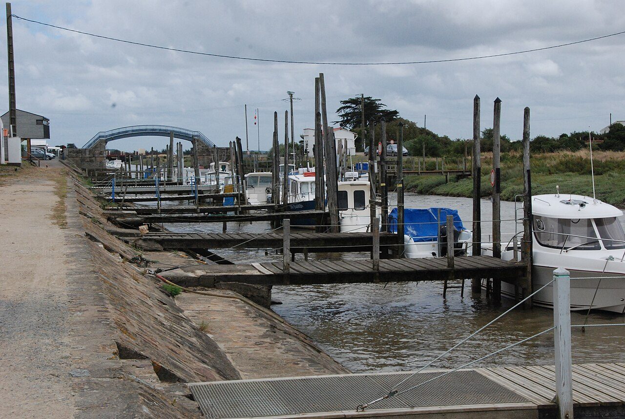 Le port du Collet à Les Moutiers-en-Retz