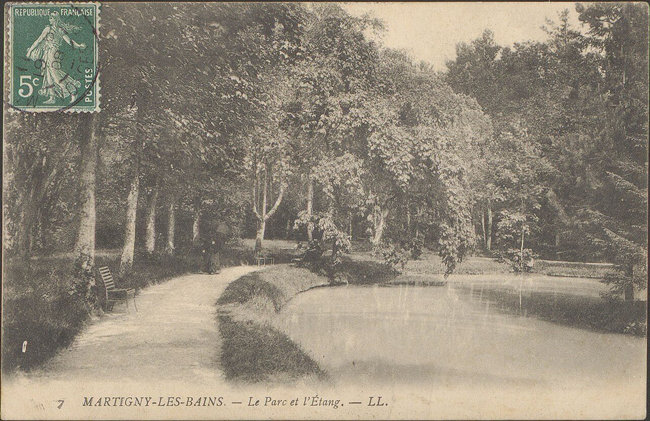 Parc thermal - Martigny Les Bains
