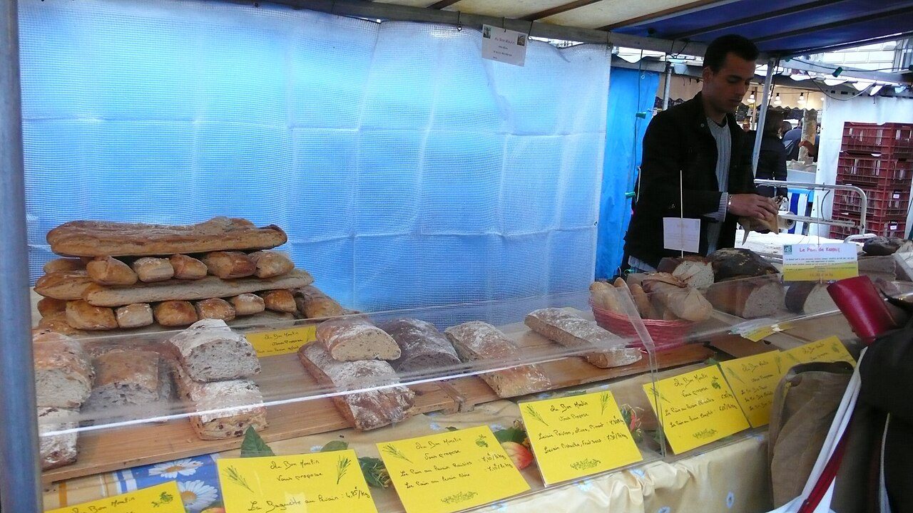 Marché Monge à Paris