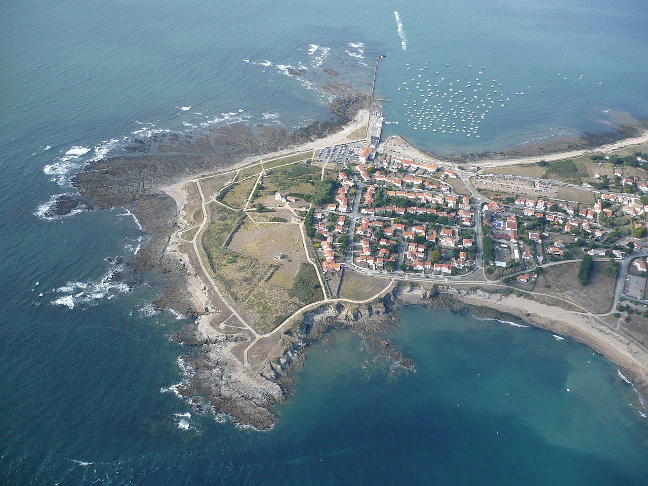 Pêcher à la pointe Saint-Gildas à Préfailles