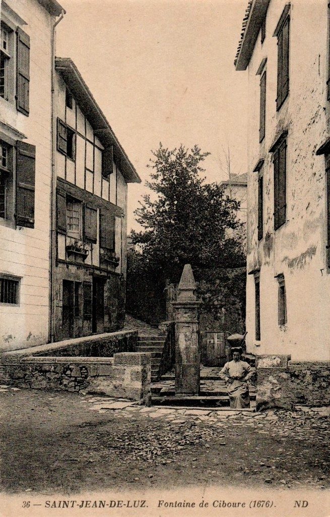 Fontaine à Ciboure