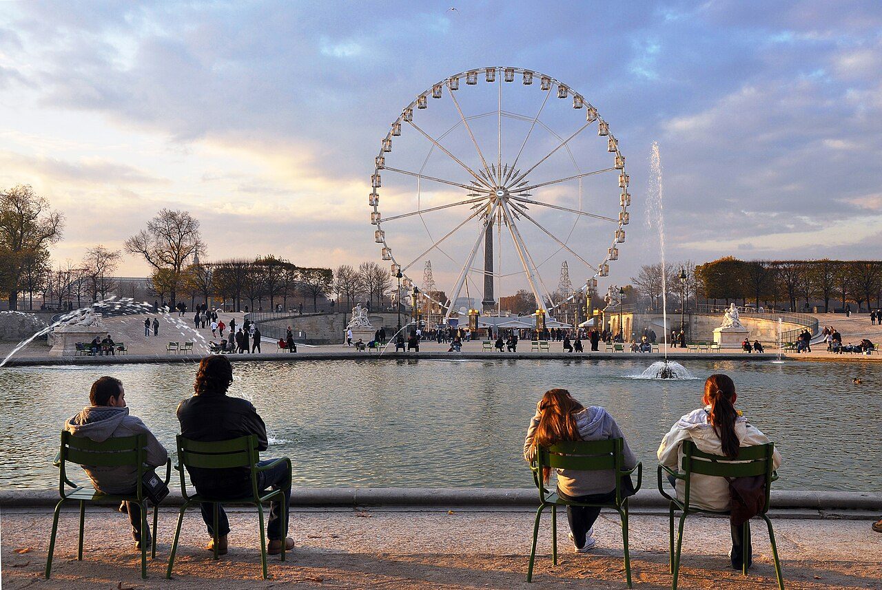 Jardin des Tuileries à Paris