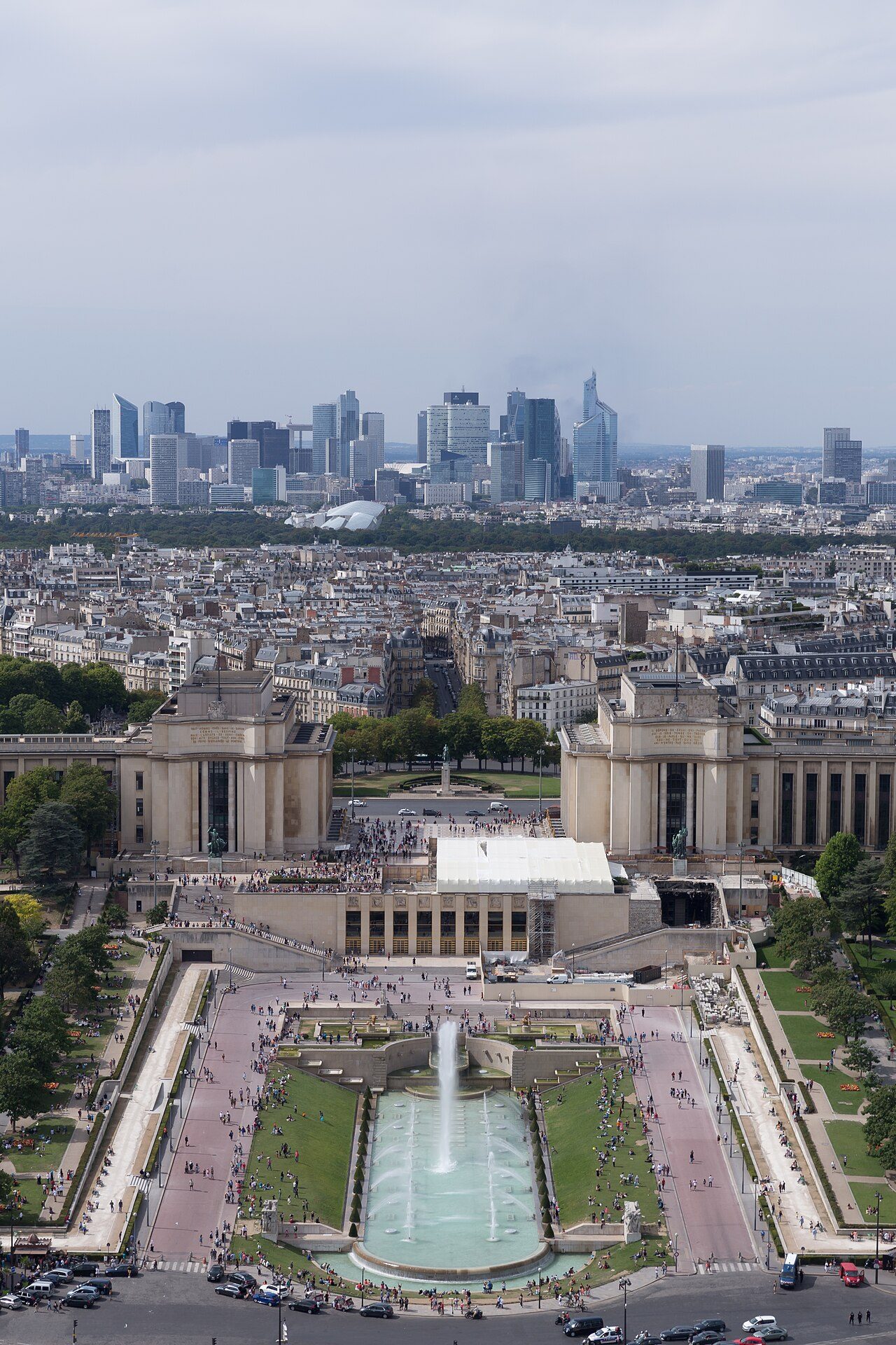 Jardins du Trocadéro à Paris