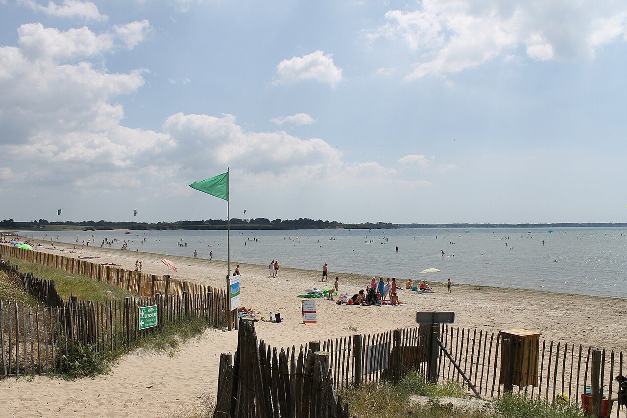 Plage de Pont-Mahé à Assérac