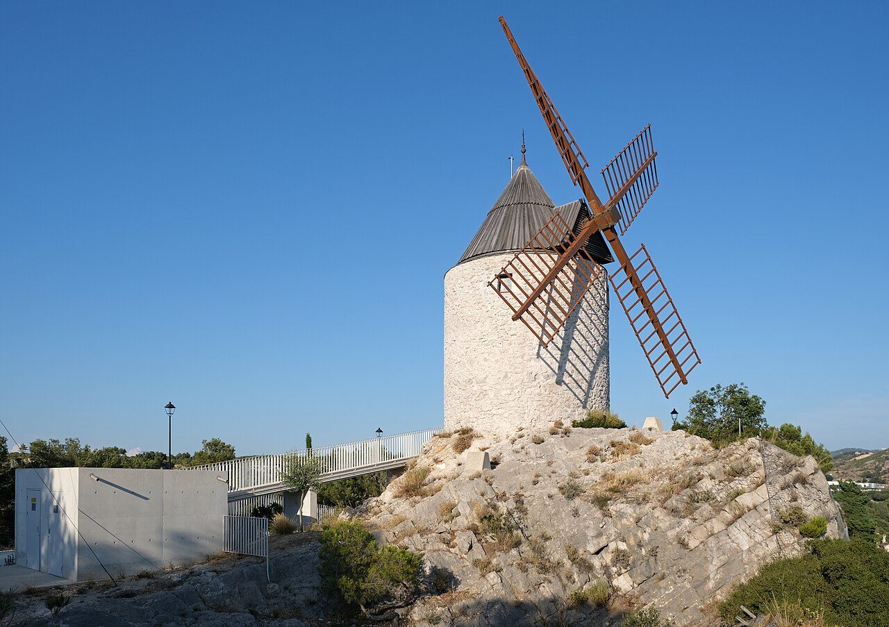 Le moulin de Pallières à Les Pennes-Mirabeau