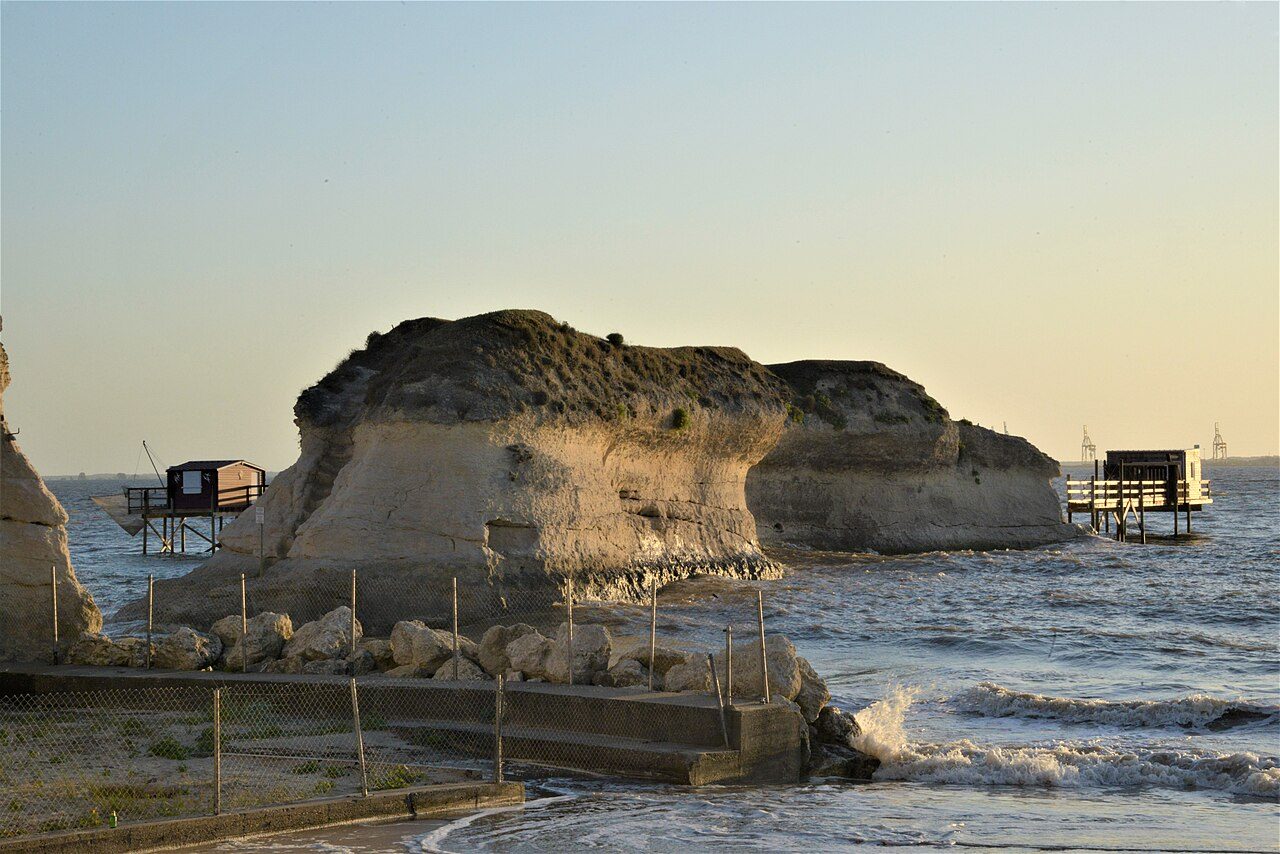 Plage Les Vergnes à Meschers-sur-Gironde