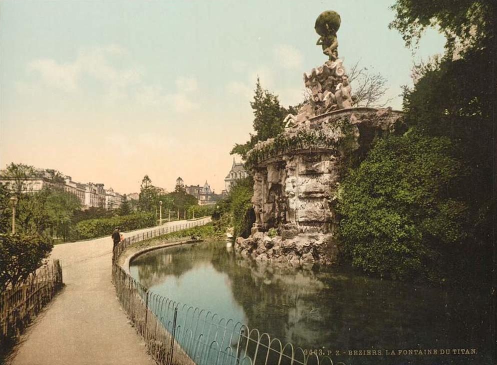 FONTAINE DU TITAN à Béziers
