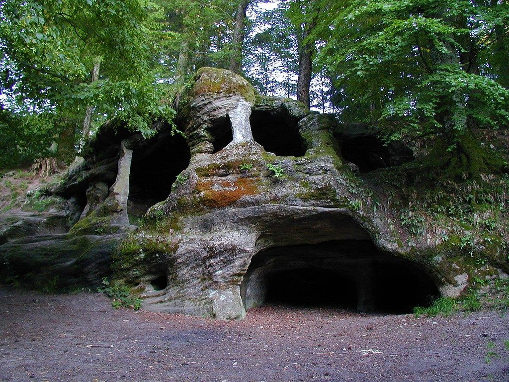 Grotte de l'Ermitage à Moissey
