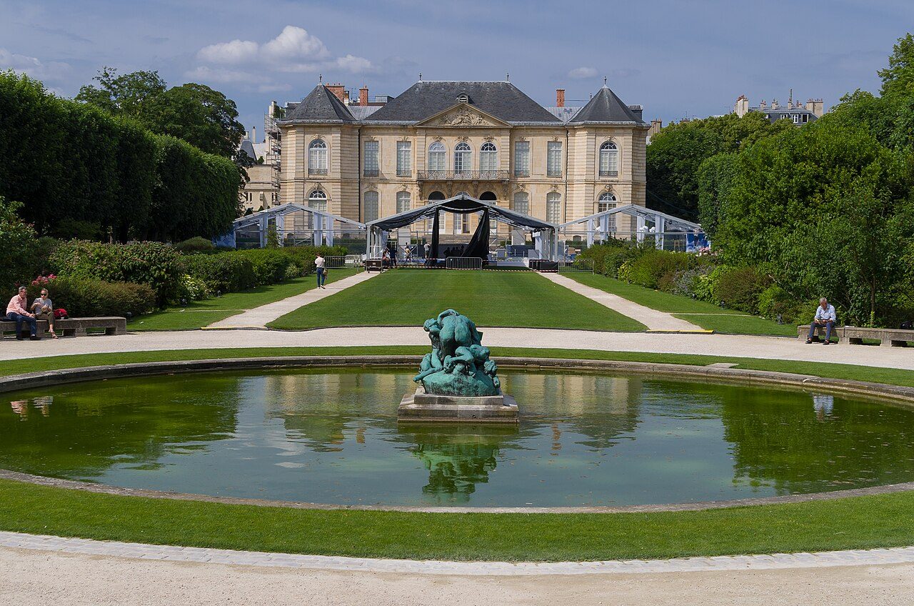 Jardin du musée Rodin à Paris