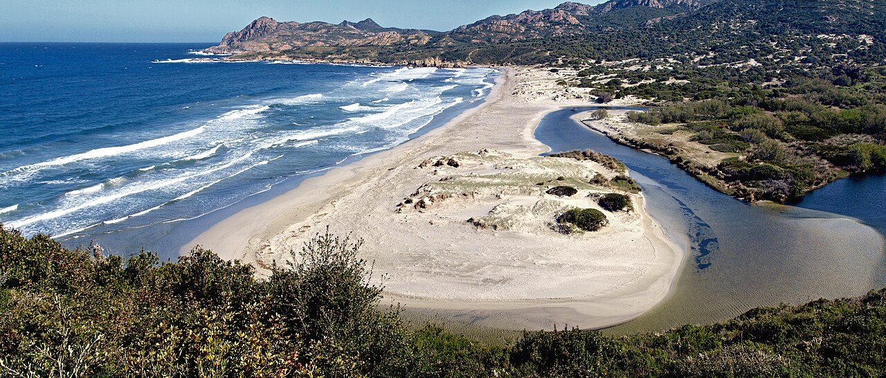 Plage d'Ostriconi à Palasca