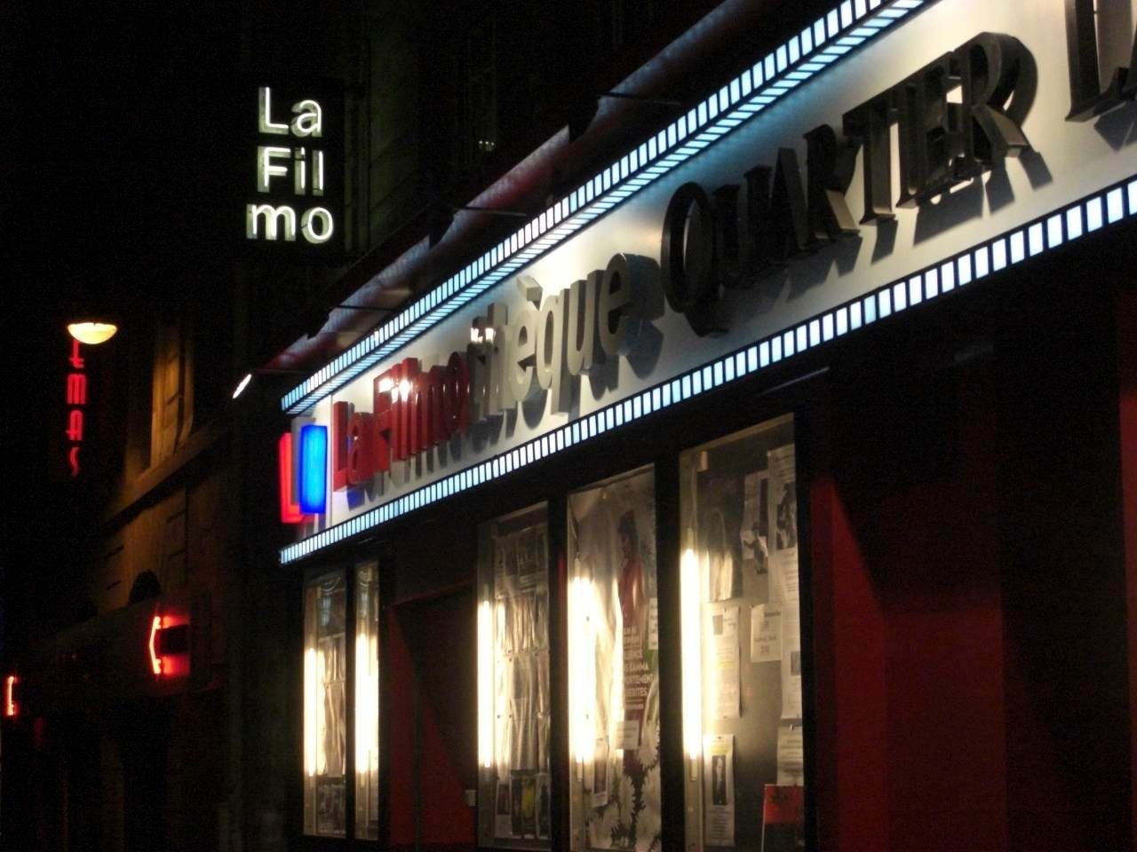La filmothèque du Quartier Latin à Paris