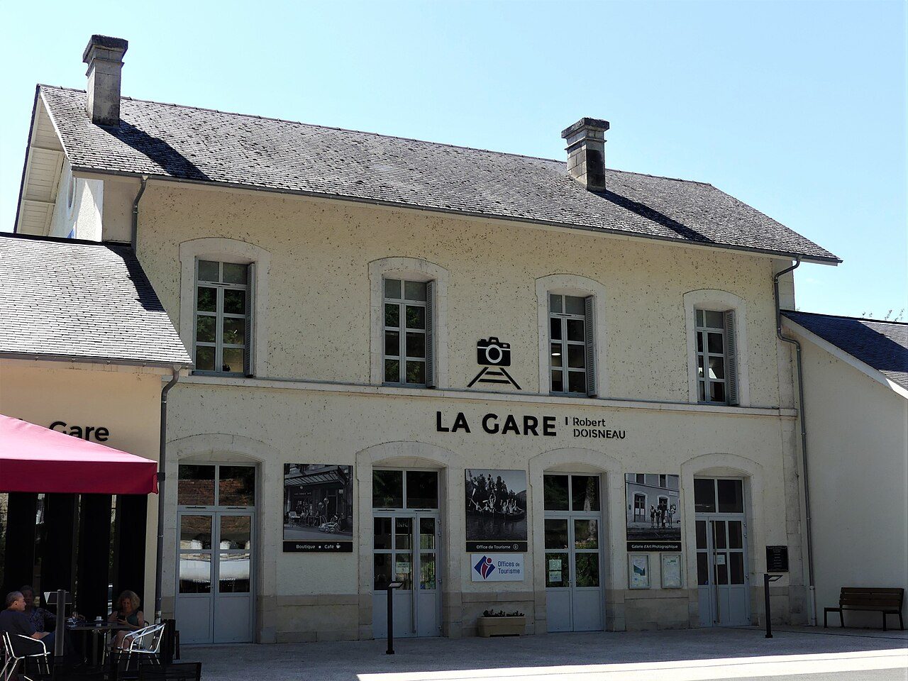 La gare Robert Doisneau à Carlux