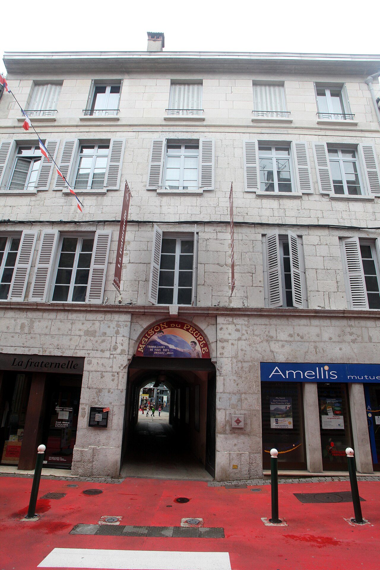 Cinéma de la Maison du Peuple à Saint-Claude
