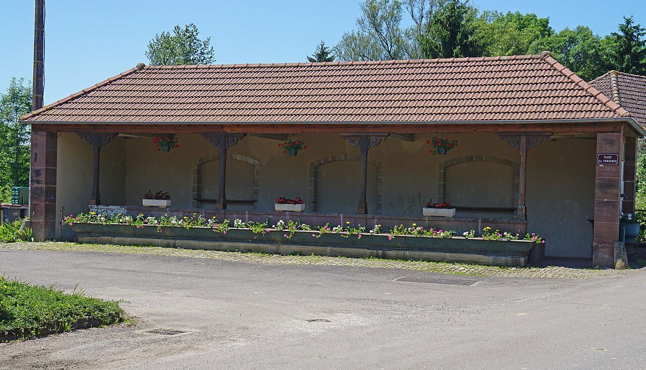 La Villeneuve : Lavoir à La Villeneuve