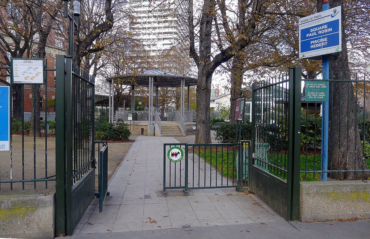 Square Paul Robin à Paris