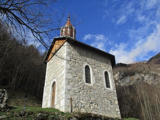 Rocher d'escalade de la Chapelle Saint Grat