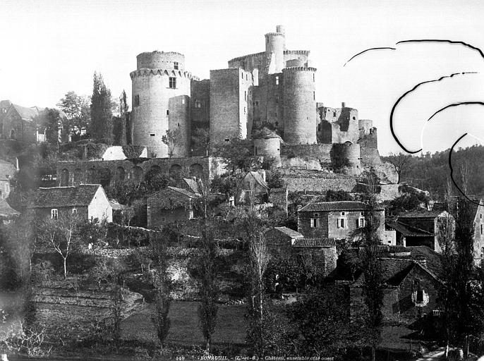 Château de Bonaguil à Saint-Front-sur-Lémance