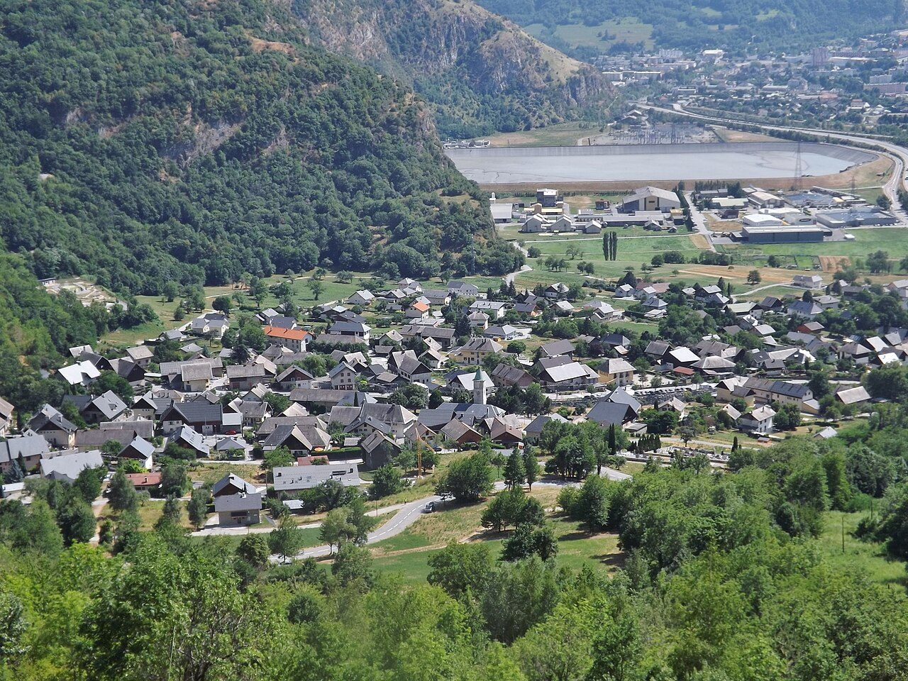 Falaise d'Hermillon à La Tour-en-Maurienne
