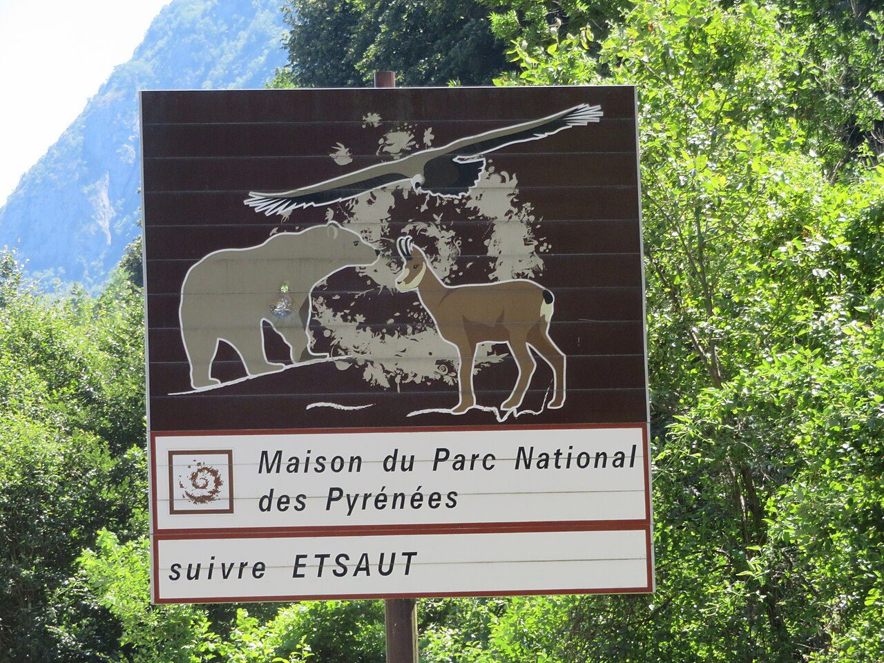 Maison du Parc national des Pyrénées à Etsaut