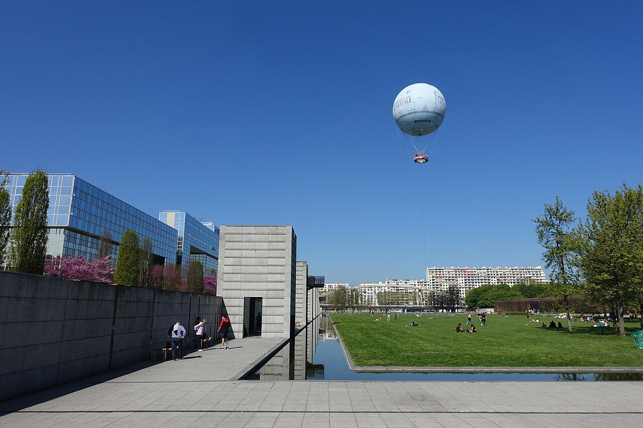 Parc André-Citroën à Paris 15e Arrondissement