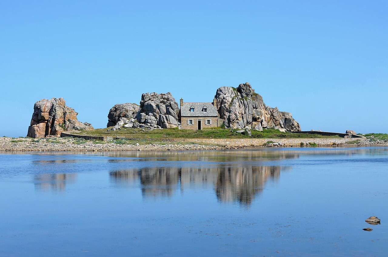 Site du Gouffre de Castel Meur à Plougrescant