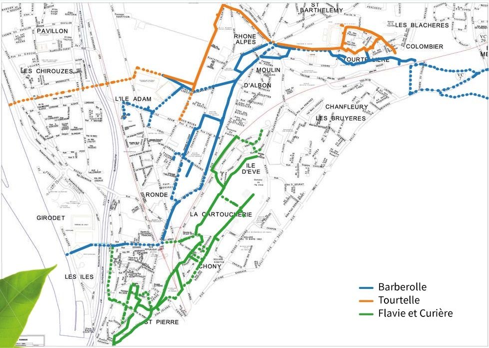 Les Canaux de Valence à Valence