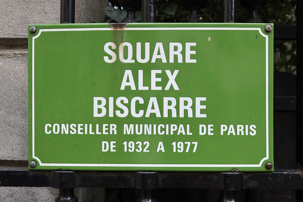 Square Alex Biscarre à Paris