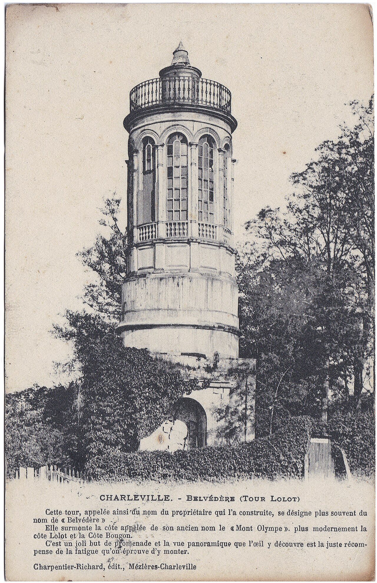 Parc du Mont Olympe à Charleville-Mézières