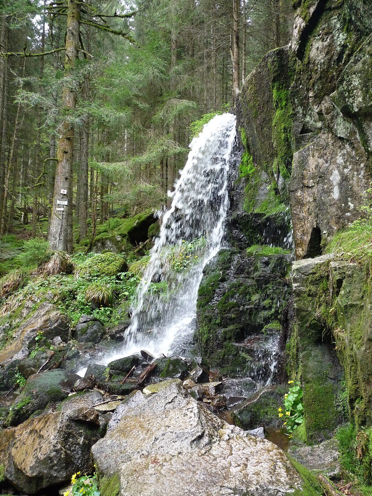 La cascade de Mérelle