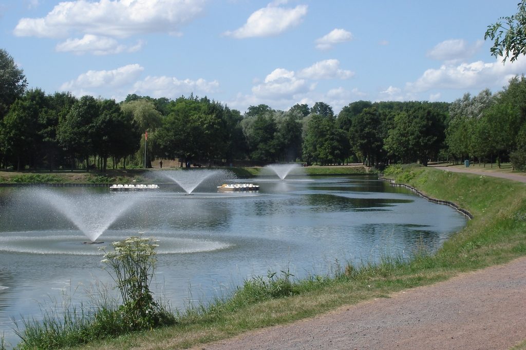 Le parc de la Glissoire à Avion