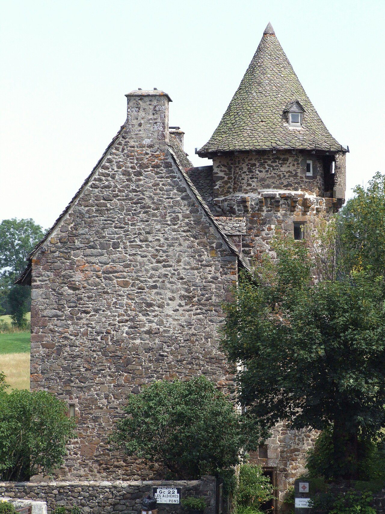 Château de la Trémolière à Anglards-de-Salers