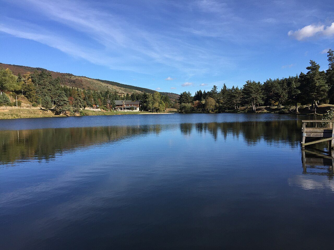 Le Lac du Bonheur à Saint-Sauveur-Camprieu