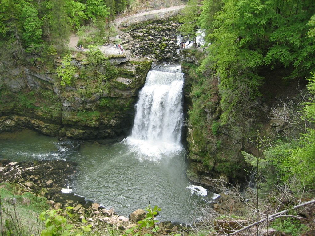 Les bassins et le Saut du Doubs à Villers-le-Lac