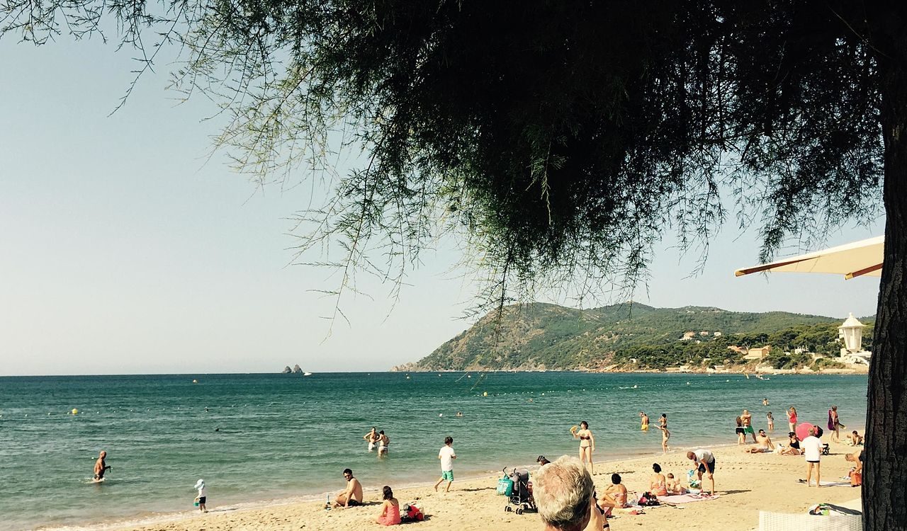 Plage des Sablettes à La Seyne-sur-Mer