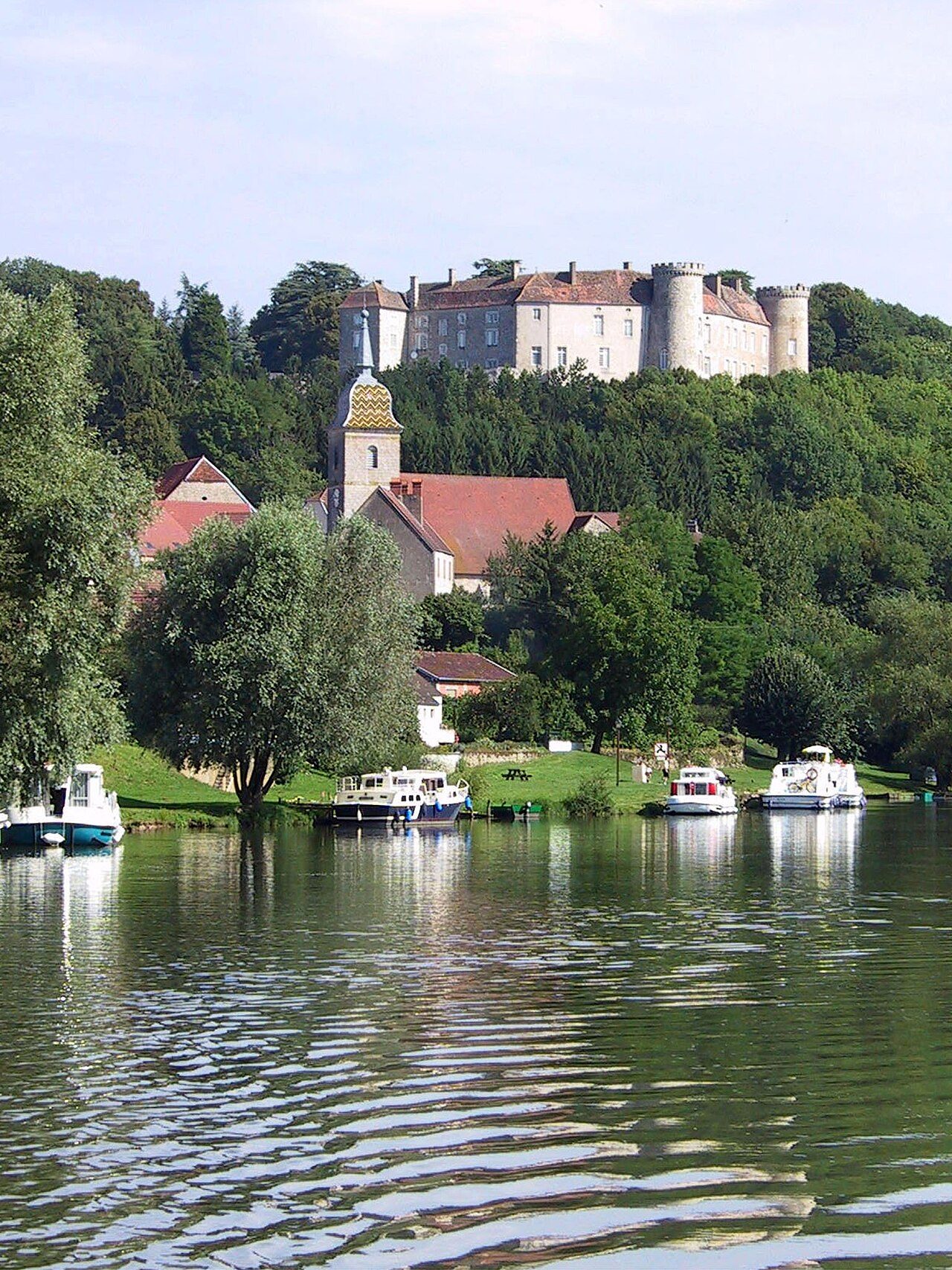 Parc du château de Ray-sur-Saône à Ray-sur-Saône
