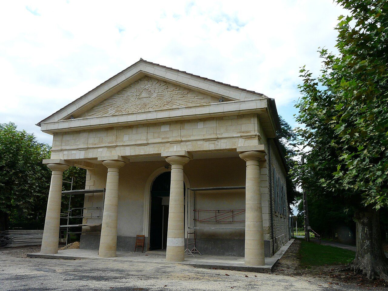 Ancienne mairie de Saint-Nazaire à Saint-Avit-Saint-Nazaire