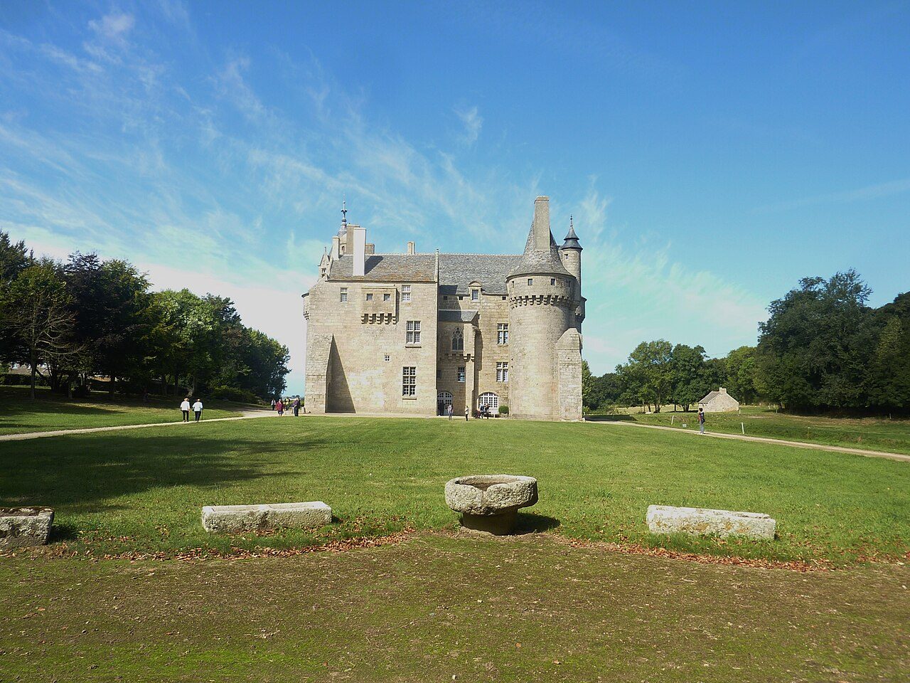 Parc du Château de Kérouzéré à Sibiril