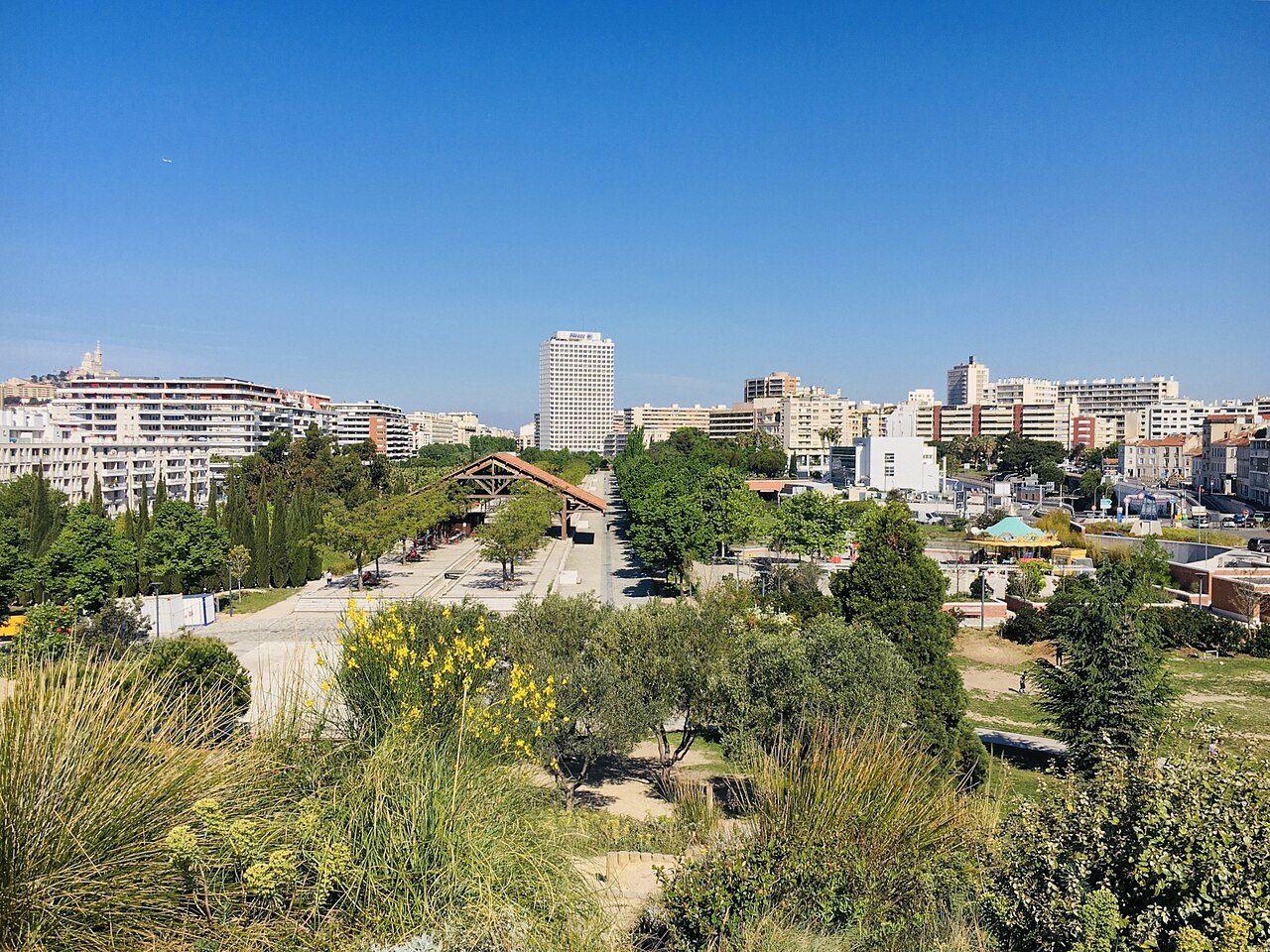 Parc du 26e Centenaire - Jean-Claude Gaudin à Marseille 10e Arrondissement