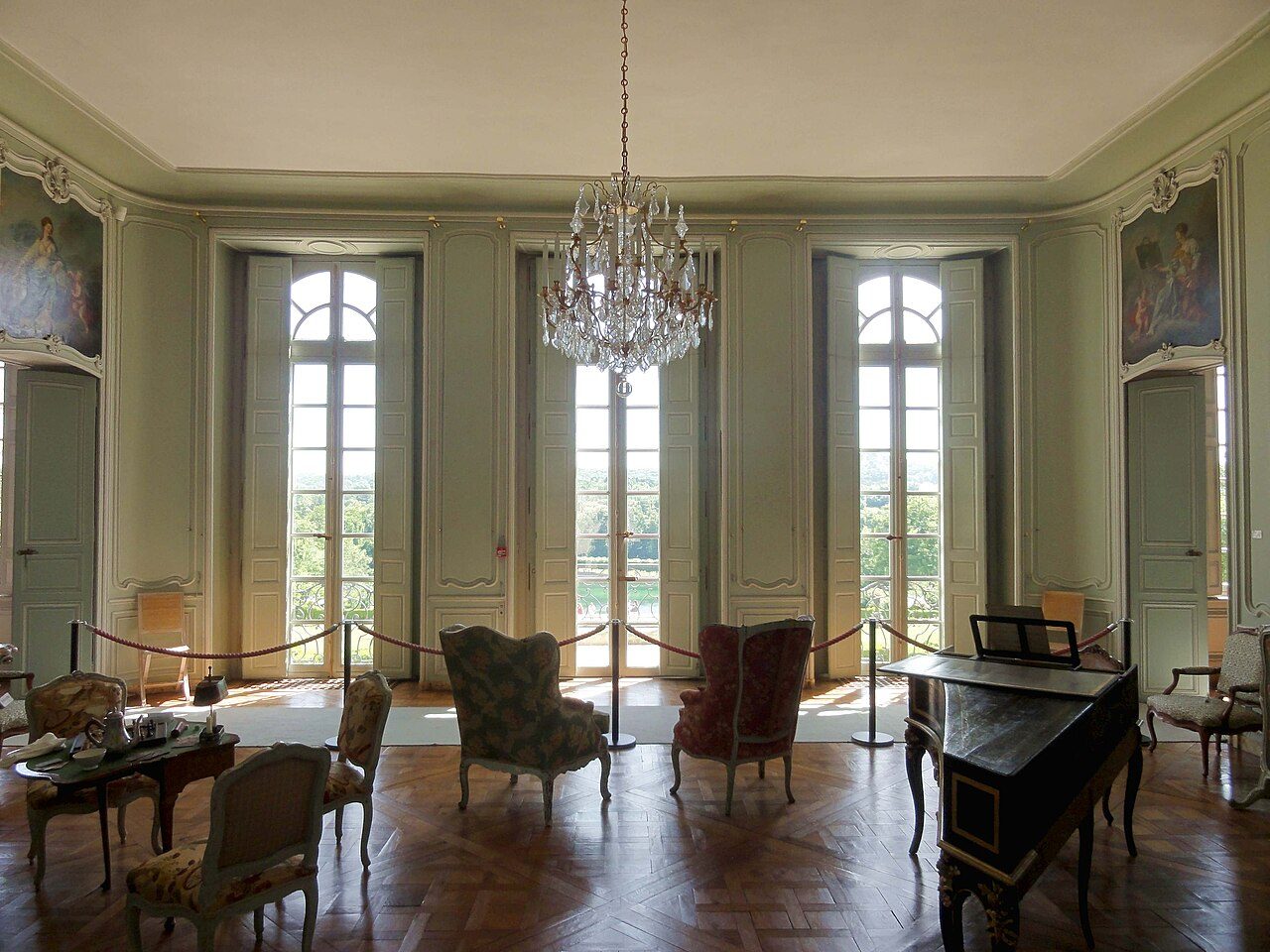 Parc du Domaine de Villarceaux à Chaussy